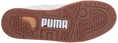 PUMA Palace Guard, Zapatillas Unisex Adulto, White Gum, 46 EU