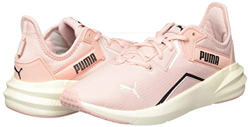 PUMA Platinum Shimmer Wn's, Zapatillas de Gimnasio Mujer, Rosa (Peachskin Black), 43 EU