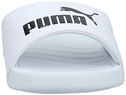 PUMA Popcat 20, Zapatos de Playa y Piscina Unisex Adulto, Blanco White Black, 37 EU