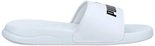 PUMA Popcat 20, Zapatos de Playa y Piscina Unisex Adulto, Blanco White Black, 43 EU