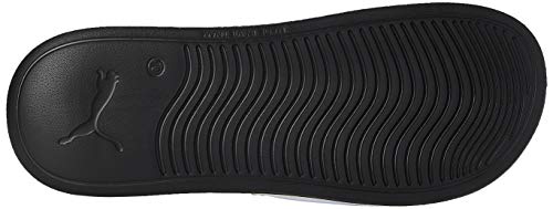 PUMA Popcat 20, Zapatos de Playa y Piscina Unisex Adulto, Negro Black White, 39 EU