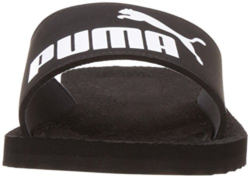 PUMA PURECAT, Sandalias deslizantes Unisex Adulto, Negro (Black/White), 49.5 EU