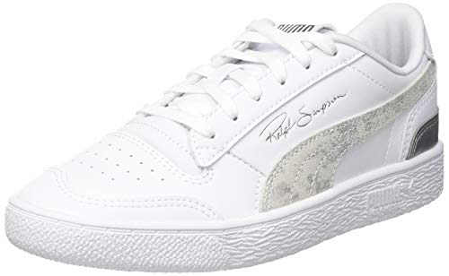 PUMA Ralph Sampson LO Stardust WN S, Zapatillas Mujer, Blanco Glacier Gris Plata, 36 EU