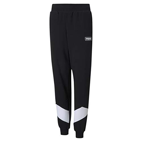 PUMA Rebel Pants Cl TR B Chándal, Niños, Black, 140