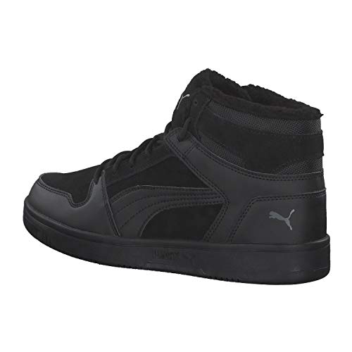 PUMA Rebound Layup SD Fur, Zapatillas Unisex Adulto, Negro Black-Castlerock, 44 EU