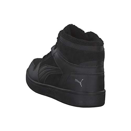 PUMA Rebound Layup SD Fur, Zapatillas Unisex Adulto, Negro Black-Castlerock, 44 EU
