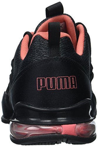 PUMA Riaze Prowl Wn - Tenis para mujer, negro (Puma Black spiced Coral Negro), 35.5 EU