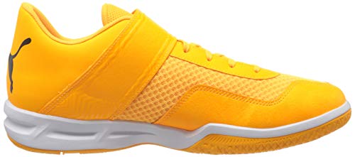 PUMA Rise XT Eh 4, Botas de fútbol para Hombre, Naranja (Orange Alert Black White), 39 EU