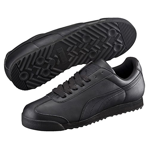 Puma Roma Basic, Zapatillas Deportivas Unisex Adulto, Negro(Black/Black), 42 EU