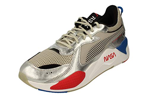 Puma RS X Space Agency Hombre Running Trainers 372511 Sneakers Zapatos (UK 8.5 US 9.5 EU 42.5, puma Silver Grey Violet 01)