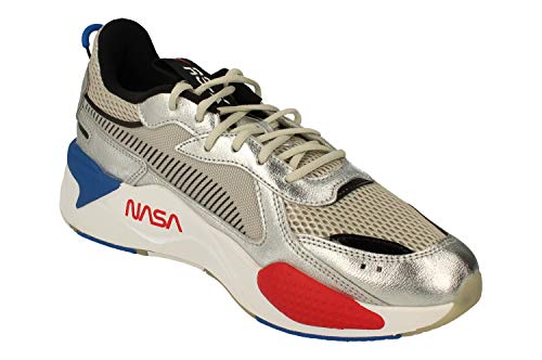 Puma RS X Space Agency Hombre Running Trainers 372511 Sneakers Zapatos (UK 8.5 US 9.5 EU 42.5, puma Silver Grey Violet 01)