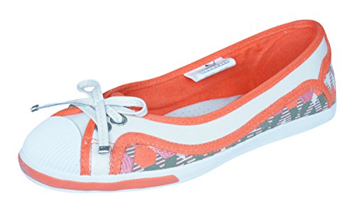 Puma Rudolf Dassler Wellensprung Bombas Zapatos Ballet mujeres-Orange-36