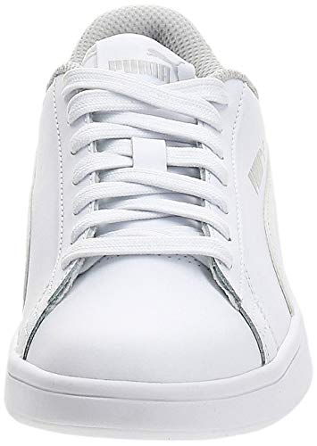 PUMA Smash V2 L Jr, Zapatillas Unisex Adulto, Blanco White White, 37 EU
