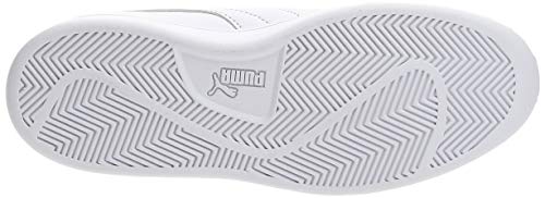 PUMA Smash V2 L Jr, Zapatillas Unisex Adulto, Blanco White White, 37 EU