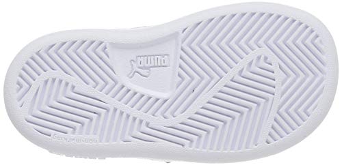 PUMA Smash V2 L V Inf, Zapatillas Unisex bebé, Azul (Peacoat White), 21 EU