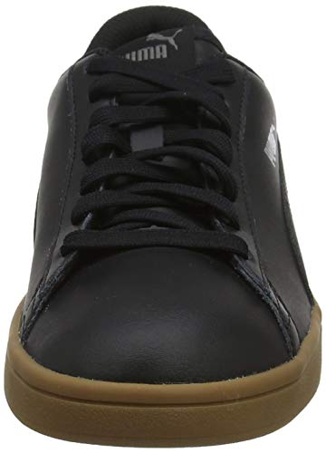 PUMA Smash V2 L, Zapatillas Unisex Adulto, Negro Black/Gum, 37 EU