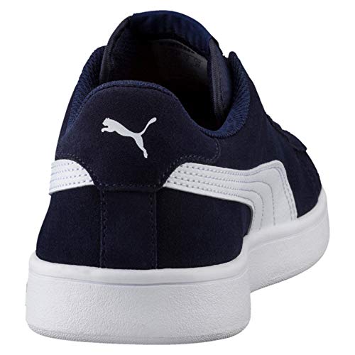 PUMA Smash v2, Zapatillas Unisex Adulto, Azul (Peacoat White), 42 EU