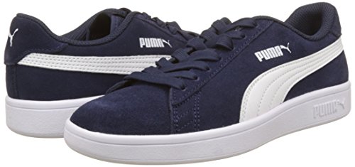 PUMA Smash v2, Zapatillas Unisex Adulto, Azul (Peacoat White), 42 EU