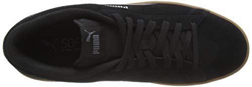 PUMA Smash v2, Zapatillas Unisex Adulto, Negro Black Black, 42 EU