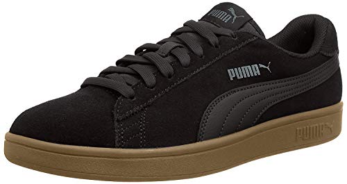 PUMA Smash v2, Zapatillas Unisex Adulto, Negro Black Black, 43 EU