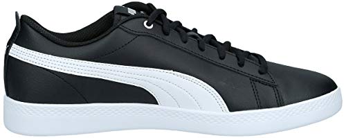 PUMA Smash Wns V2 L, Zapatillas Mujer, Negro Black White, 36 EU