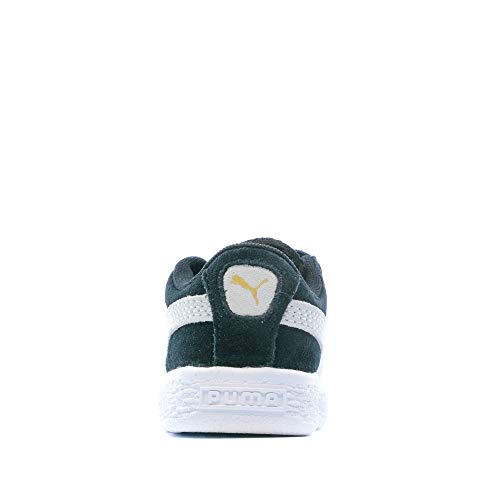 PUMA Suede 2 Straps INF, Zapatillas Unisex Adulto, Negro (Black/White), 37 EU