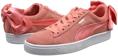 Puma Suede Bow Wn's, Zapatillas Mujer, Rosa (Shell Pink-Shell Pink), 38 EU