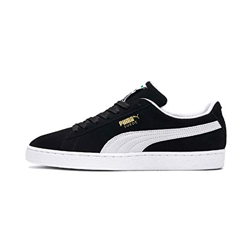 PUMA Suede Classic+, Zapatillas Bajas Unisex Adulto, Negro (Black/White), 39 EU