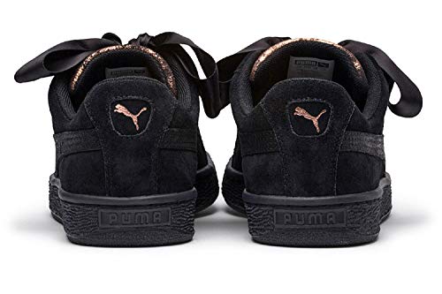 PUMA Suede Heart Artica Wn's, Zapatillas Mujer, Negro Black Black 02, 37 EU