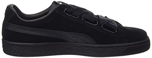 Puma Suede Heart EP, Zapatillas Mujer, Negro, 37.5 EU