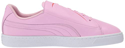 PUMA Tenis Basket Crush para mujer, rosa (Rosa pálido hibisco), 35.5 EU