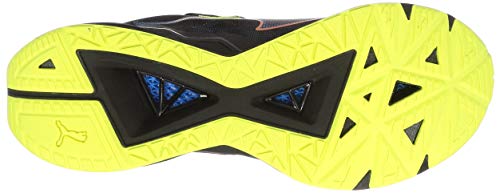 PUMA ULTRARIDE FM Xtreme, Zapatillas para Correr de Carretera Hombre, Negro Black/Nrgy Blue/Ultra Orange, 39 EU