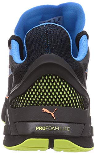 PUMA ULTRARIDE FM Xtreme, Zapatillas para Correr de Carretera Hombre, Negro Black/Nrgy Blue/Ultra Orange, 39 EU