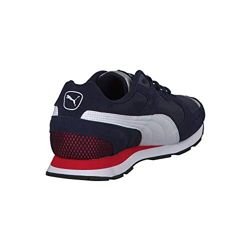 PUMA Vista, Zapatillas Unisex Adulto, Azul (Peacoat White/Red), 37 EU