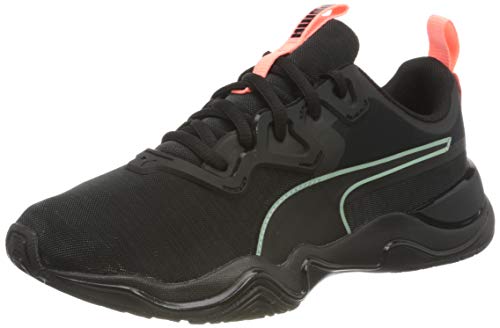 PUMA Zone XT Pearl Wns, Zapatillas de Gimnasio Mujer, Negro Black/Nrgy Peach, 42.5 EU