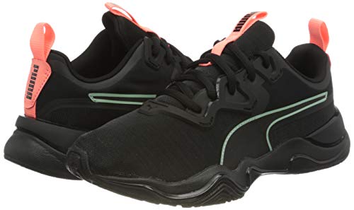 PUMA Zone XT Pearl Wns, Zapatillas de Gimnasio Mujer, Negro Black/Nrgy Peach, 42.5 EU