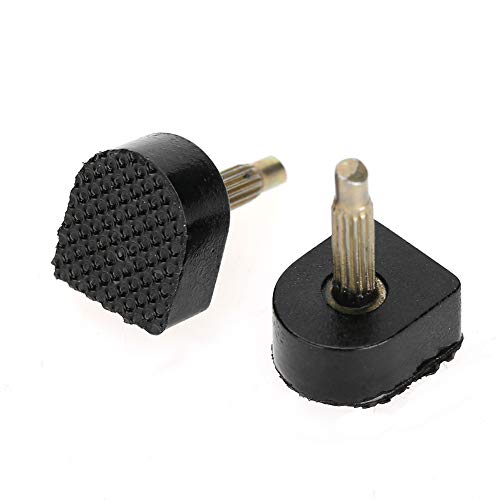 Puntas de zapatos para tacones, 60 piezas de puntas de repuesto de tacón alto duradero TPU material de reparación de zapatos, incluye 5 tamaños diferentes