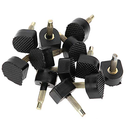 Puntas de zapatos para tacones, 60 piezas de puntas de repuesto de tacón alto duradero TPU material de reparación de zapatos, incluye 5 tamaños diferentes