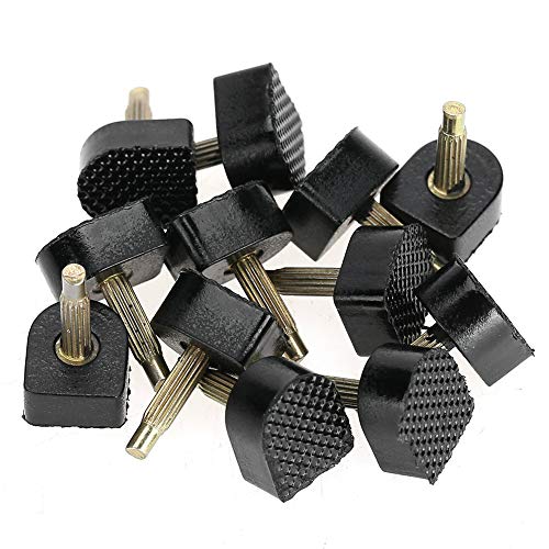 Puntas de zapatos para tacones, 60 piezas de puntas de repuesto de tacón alto duradero TPU material de reparación de zapatos, incluye 5 tamaños diferentes