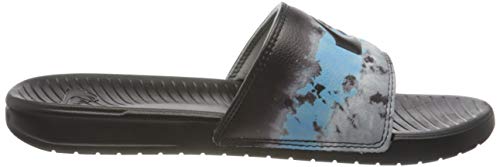 Quiksilver Bright Coast Print, Chanclas Hombre, Black Blue Black, 42 EU