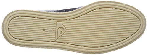 Quiksilver Espadrilled, Alpargata Hombre, Azul (Blue/White/Blue Xbwb), 43 EU