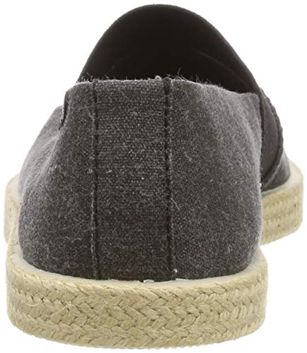 Quiksilver Espadrilled, Alpargata Hombre, Negro (Solid Black Sbkm), 42 EU