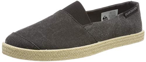 Quiksilver Espadrilled, Alpargata Hombre, Negro (Solid Black Sbkm), 42 EU