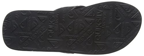 Quiksilver Molokai Abyss, Zapatos de Playa y Piscina Hombre, Negro (Black/Black/White Xkkw), 45 EU