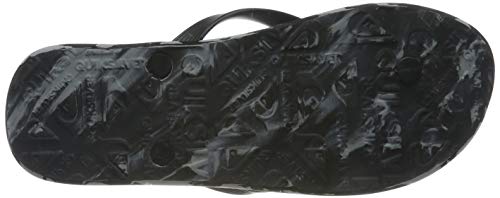 Quiksilver Molokai Marled-Flip Flops for Men, Zapatos de Playa y Piscina Hombre, Negro (Black/Grey/Black Xksk), 42 EU