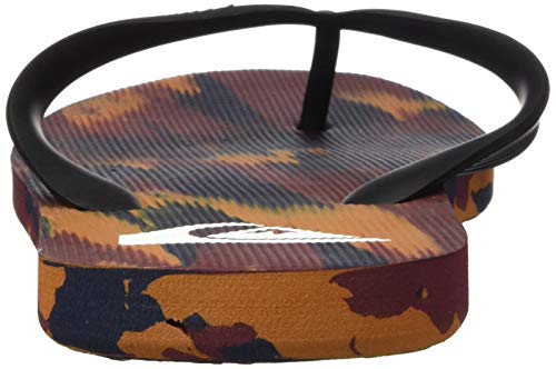 Quiksilver Molokai Marled, Zapatos de Playa y Piscina para Hombre, Multicolor (Black/Blue/Red Xkbr), 45 EU