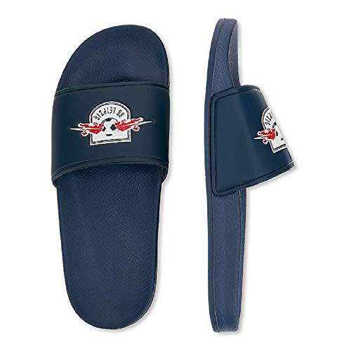 RB Leipzig - Chanclas para baño, color Azul, talla 43/44 EU