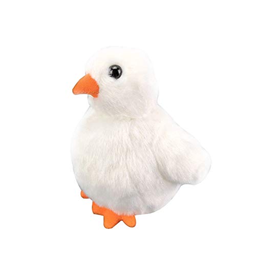 REDAPP Realista Little Chick Duck Animal Plush Stuffed Doll Kids Toy Gift Coleccionable Recuerdo Blanco Pequeño Pato