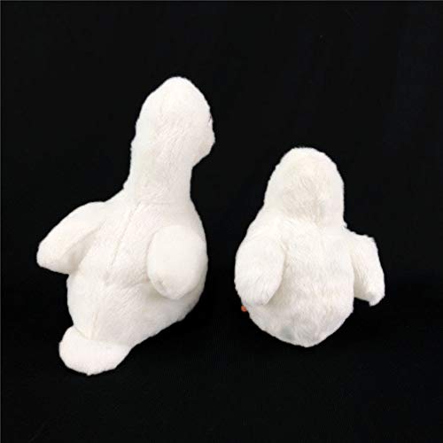 REDAPP Realista Little Chick Duck Animal Plush Stuffed Doll Kids Toy Gift Coleccionable Recuerdo Blanco Pequeño Pato
