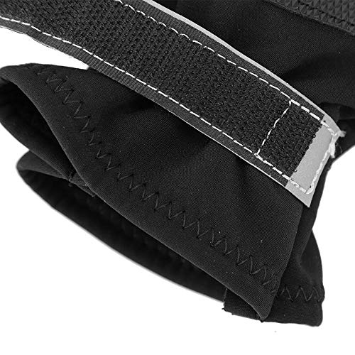 Redxiao 【??????? ?? ????? ??????】 Botas para Perros, 4 Piezas Antideslizantes, Impermeable, Suave, cálido, Duradero, con diseño Ajustable y cómodo para la Lluvia de Perros(5#)